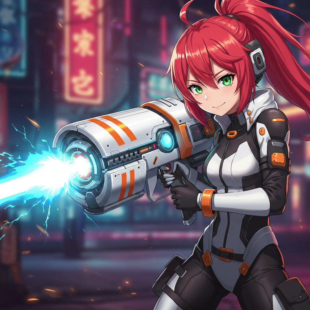 携帯レーザー砲