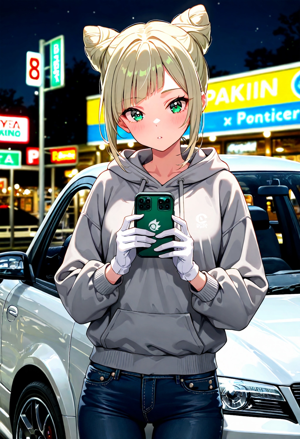 都市伝説解体センター　ジャスミンの髪型