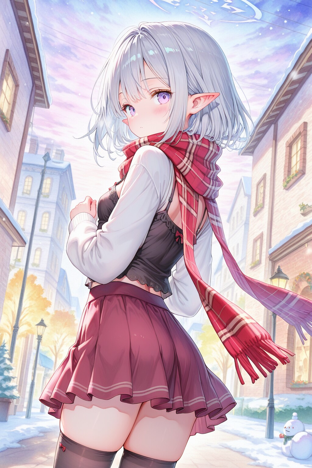 冬の街歩き | の人気AIイラスト・グラビア