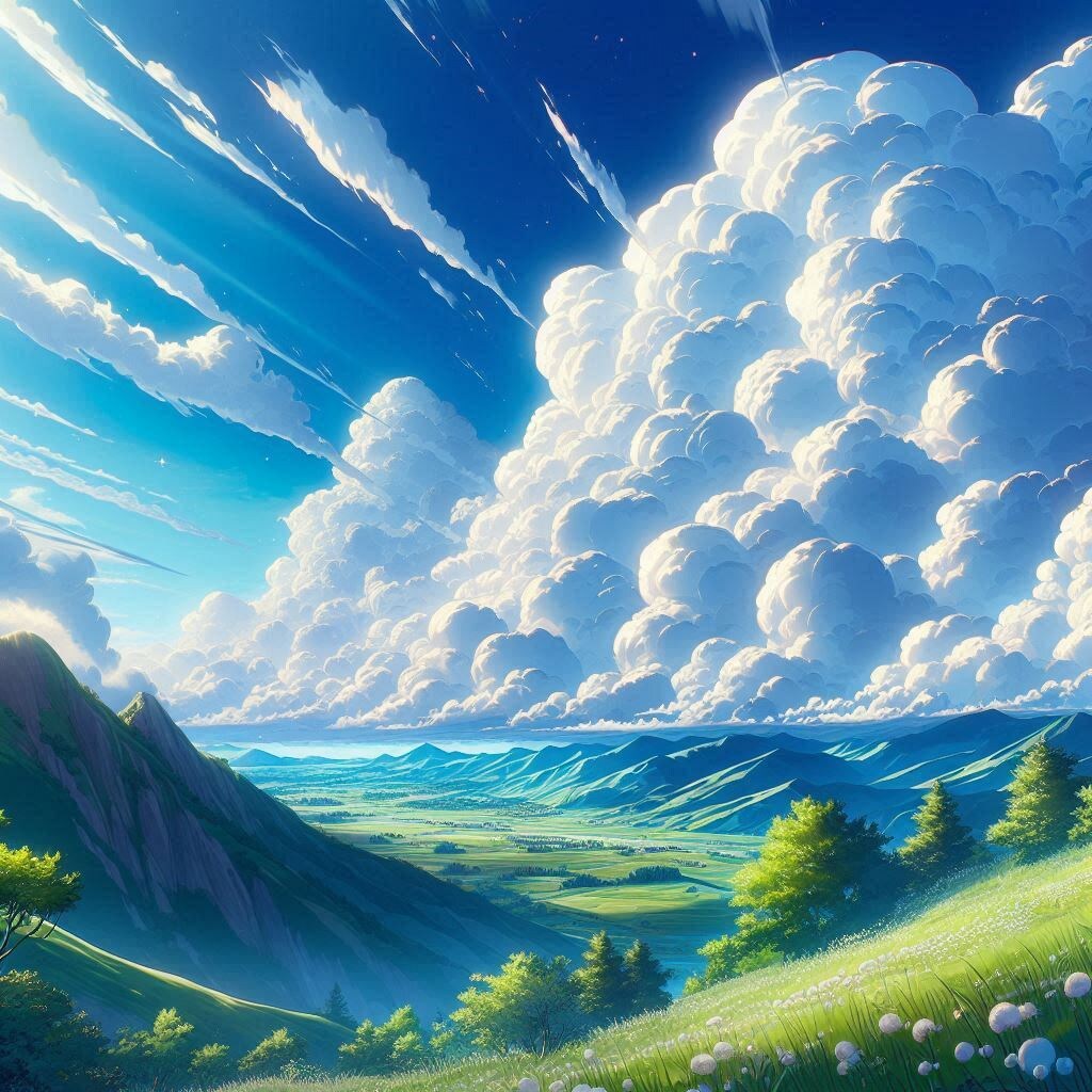 たまにはのんびりと空を眺める