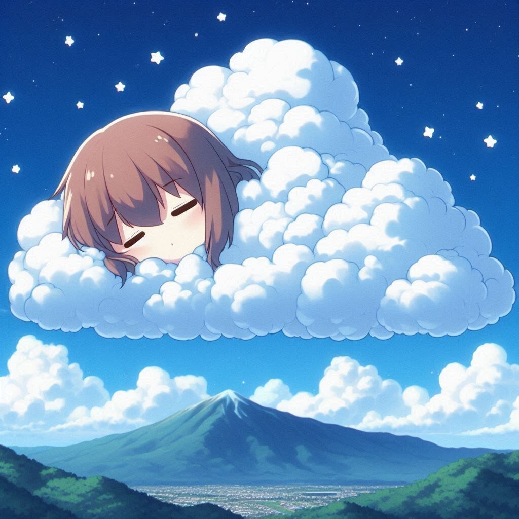 たまにはのんびりと空を眺める