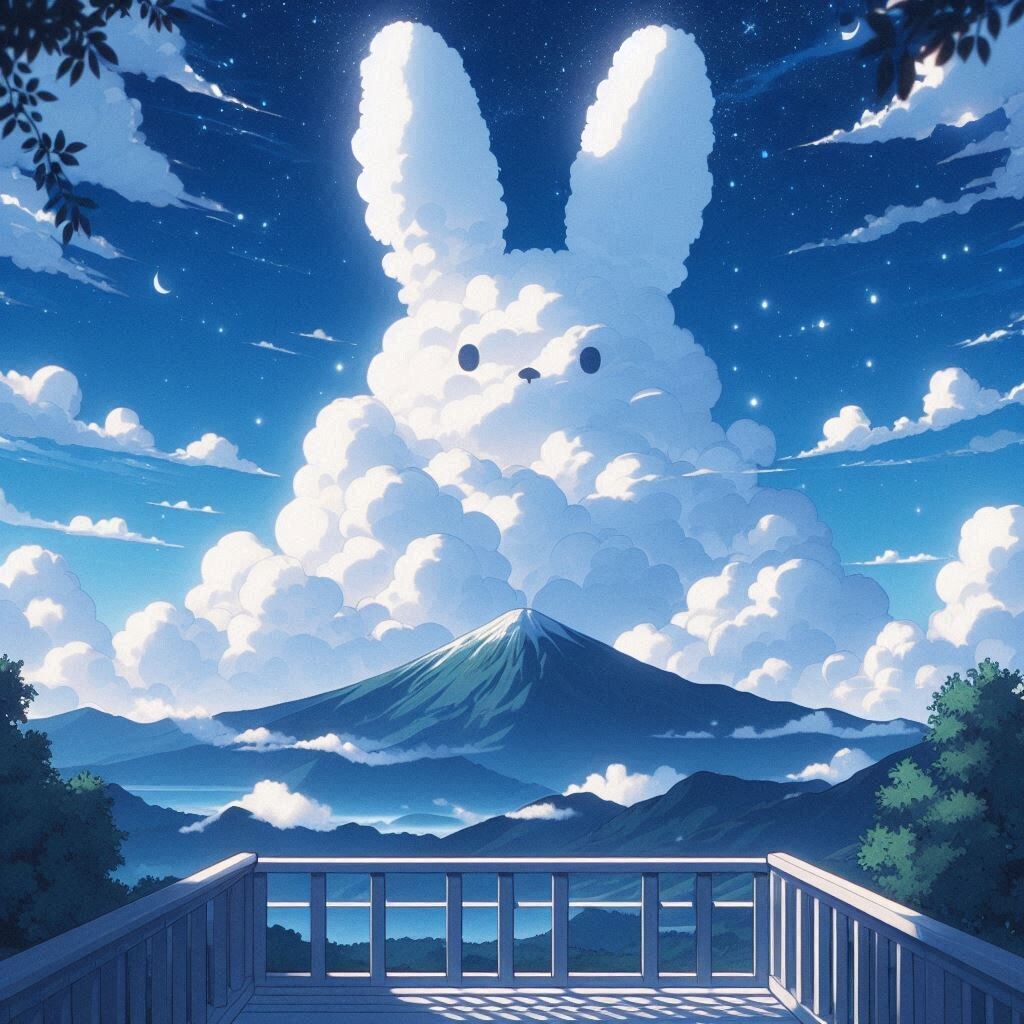 たまにはのんびりと空を眺める