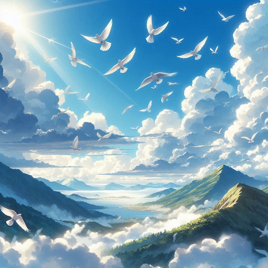 たまにはのんびりと空を眺める