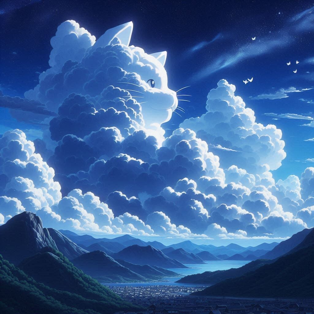 たまにはのんびりと空を眺める