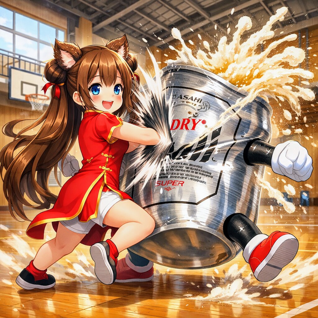 カンフーの小さな女の子