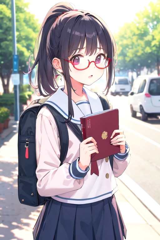 中学時代のアオイ | の人気AIイラスト・グラビア