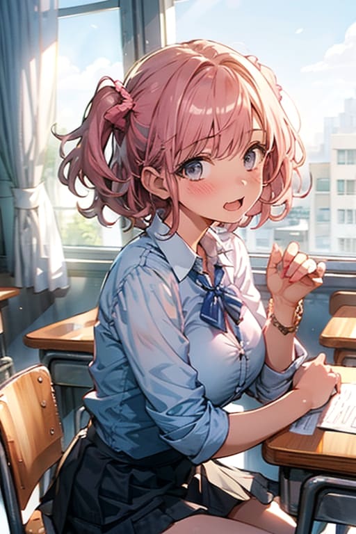 教室で | の人気AIイラスト・グラビア