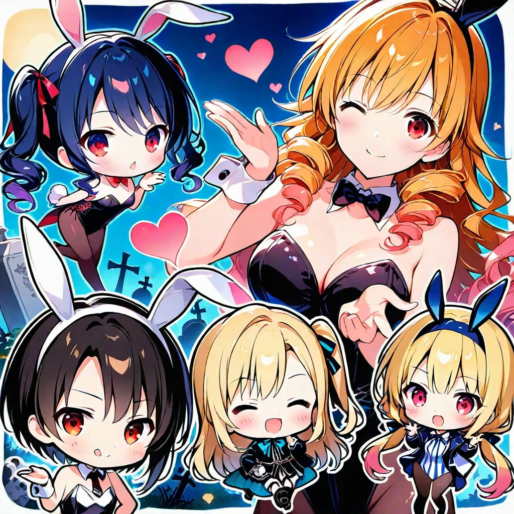 バニーちゃんでお出迎え