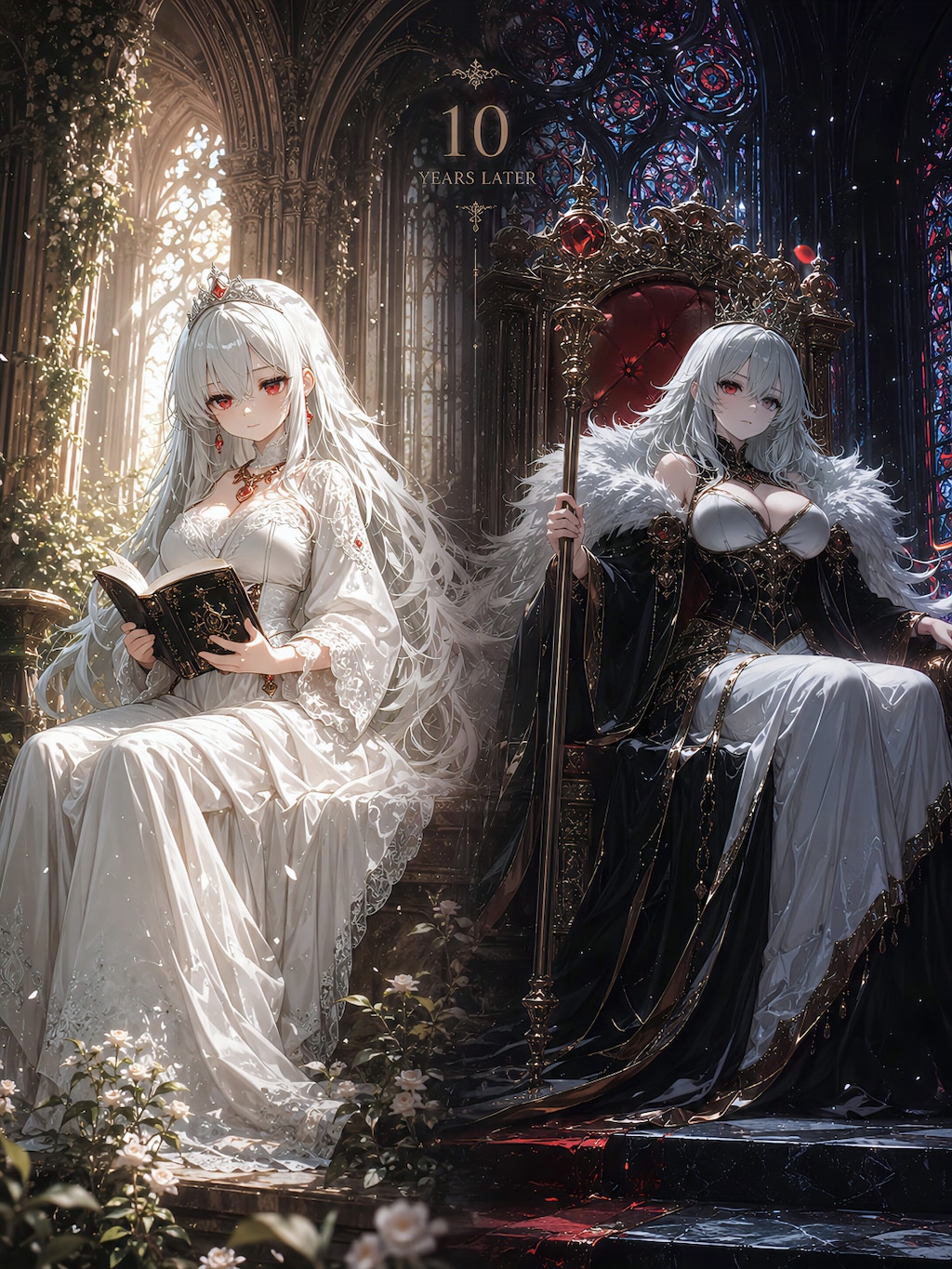 十年の時を越えて、姫は女王となる