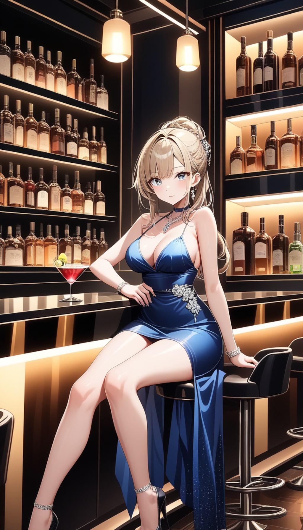 ドレスと美女と(NSFW付与)