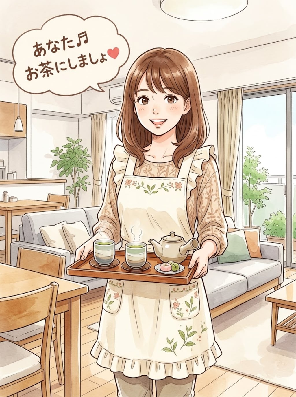 お茶の時間♬