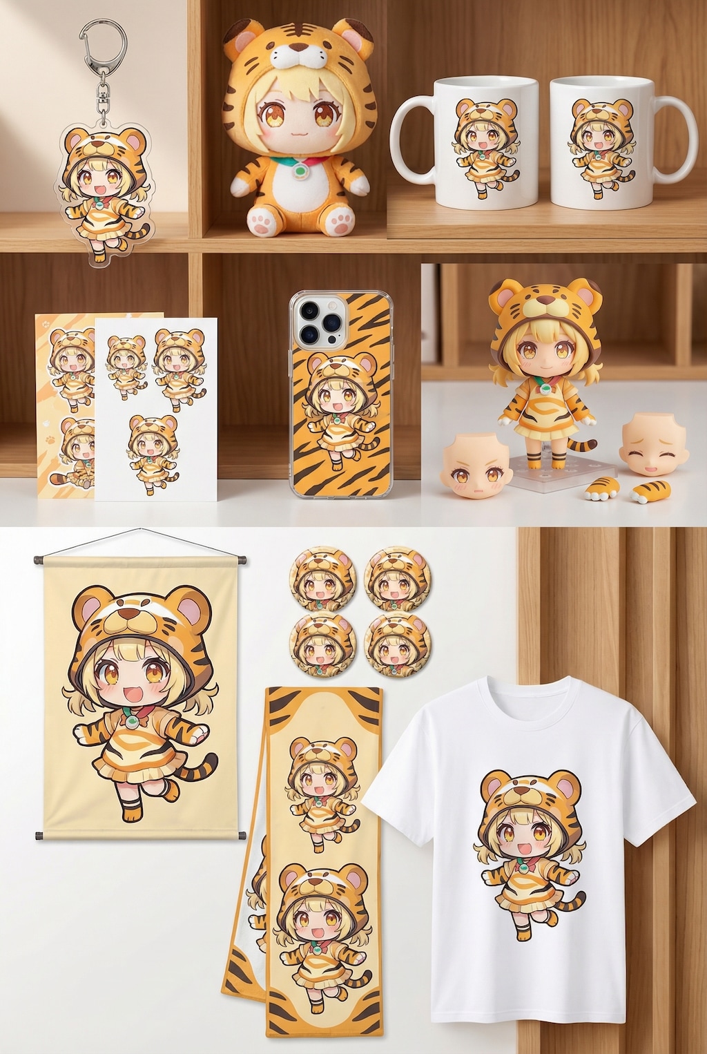 虎娘ちゃんのグッズ