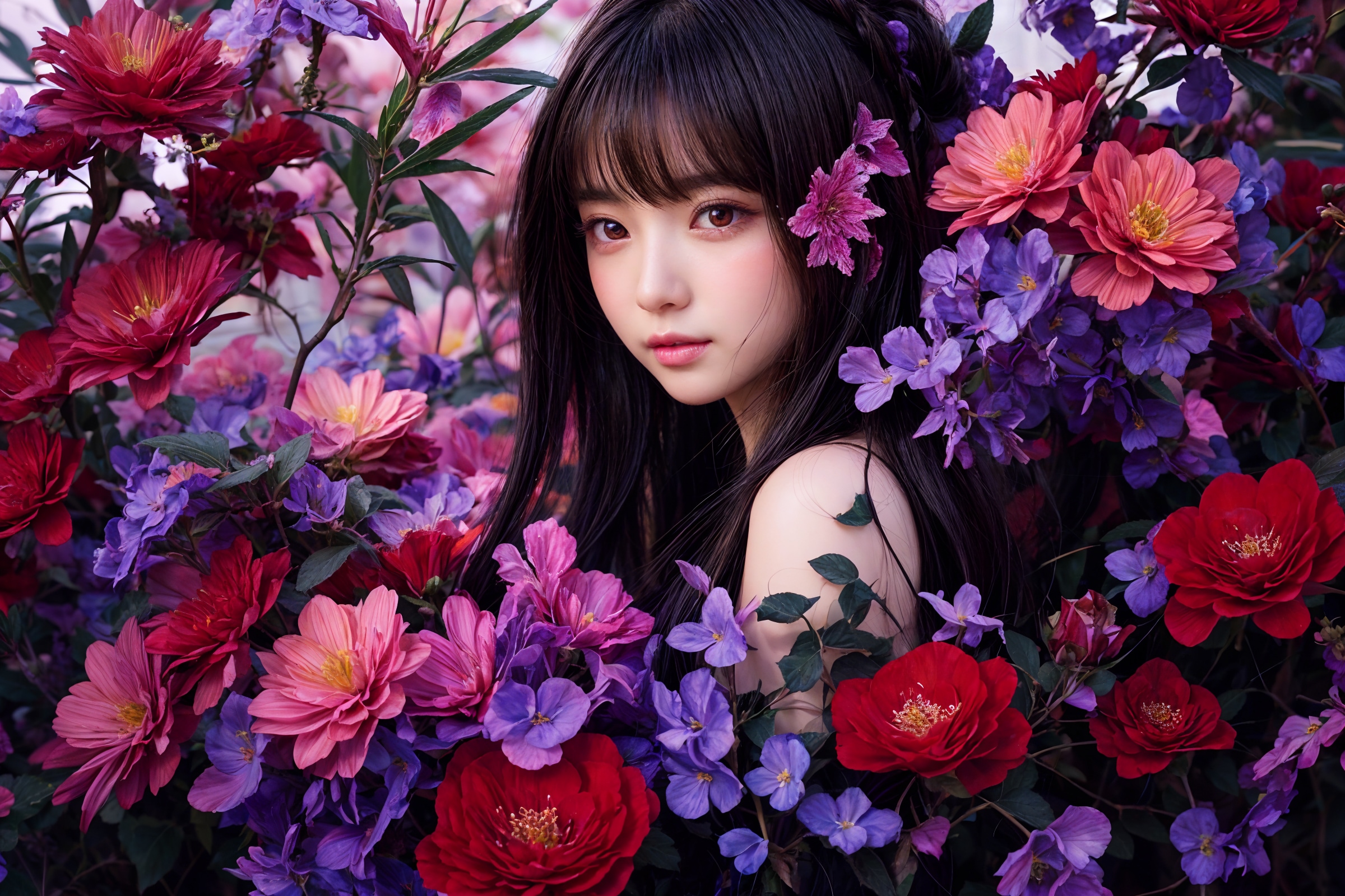 花園 | の人気AIイラスト・グラビア