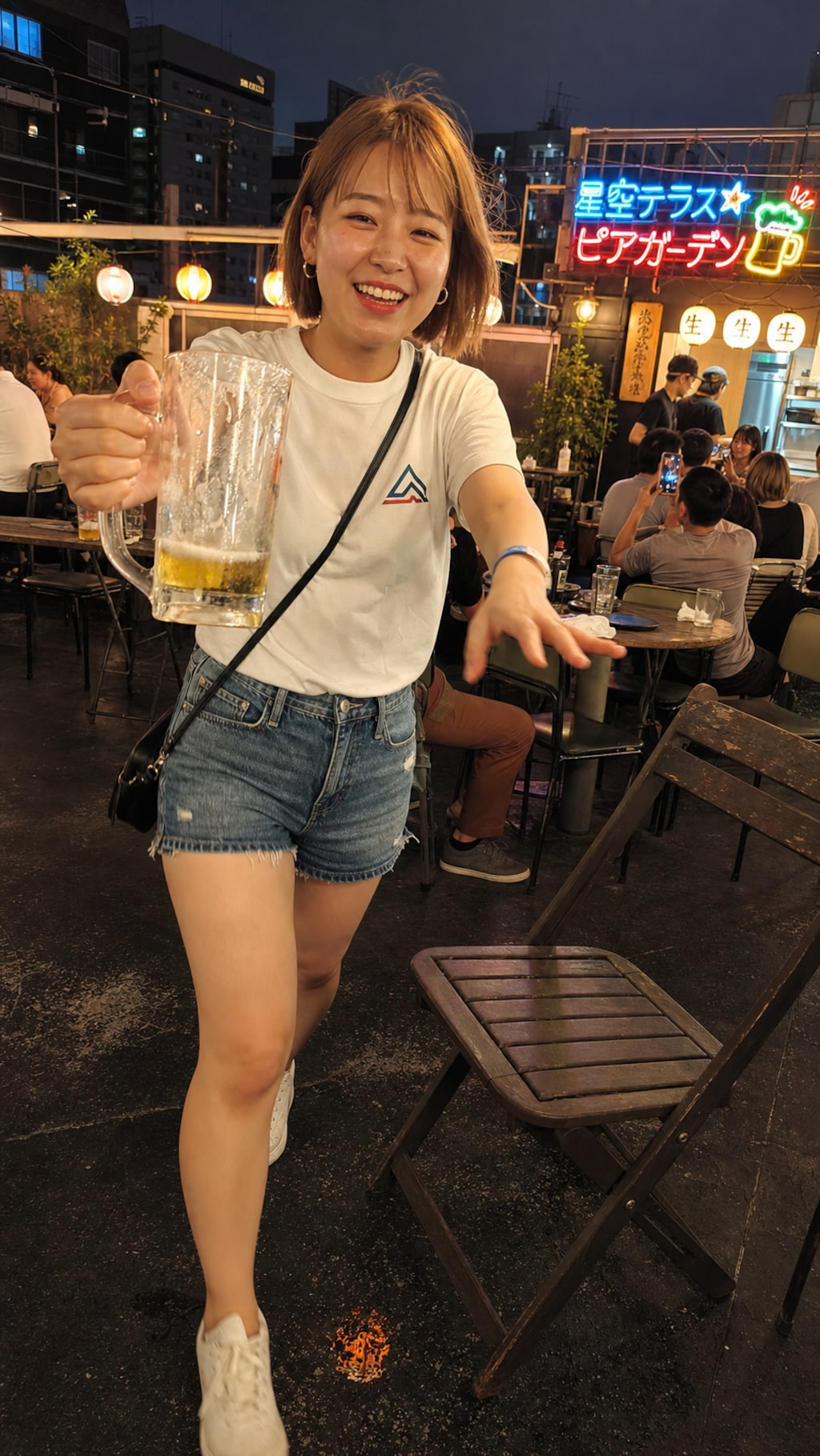 Cheers Above the City Lights