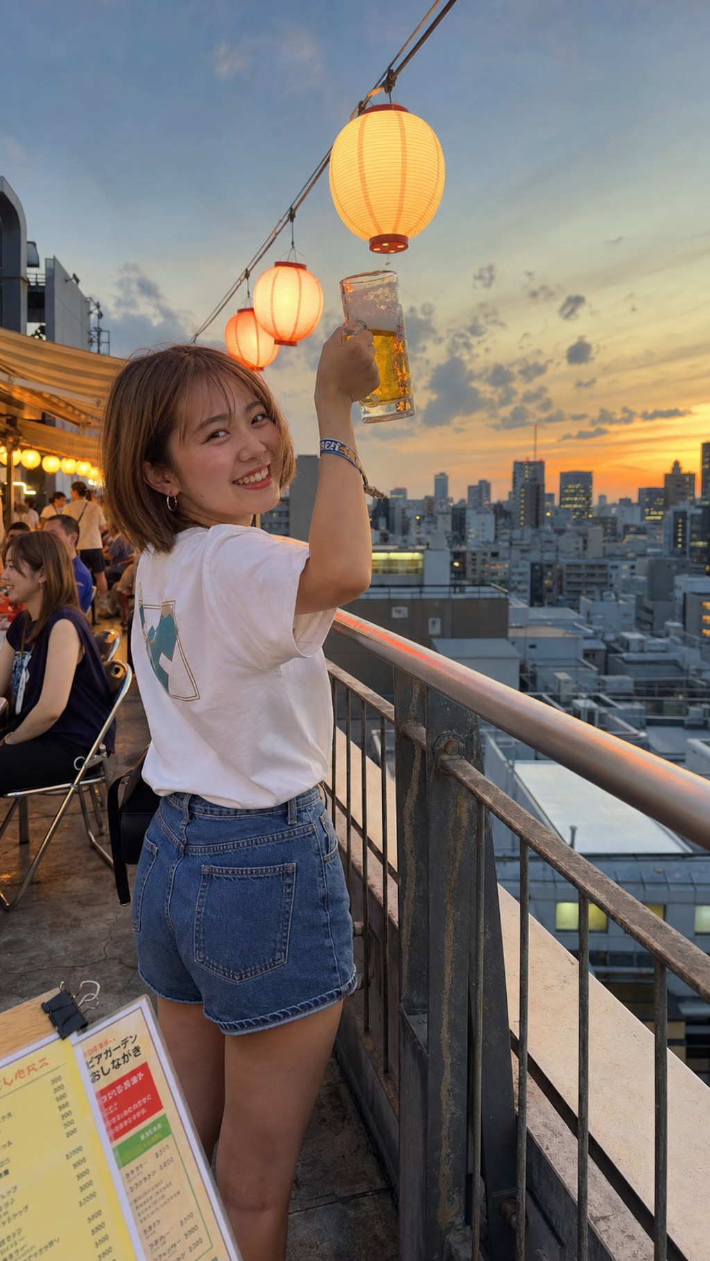 Cheers Above the City Lights