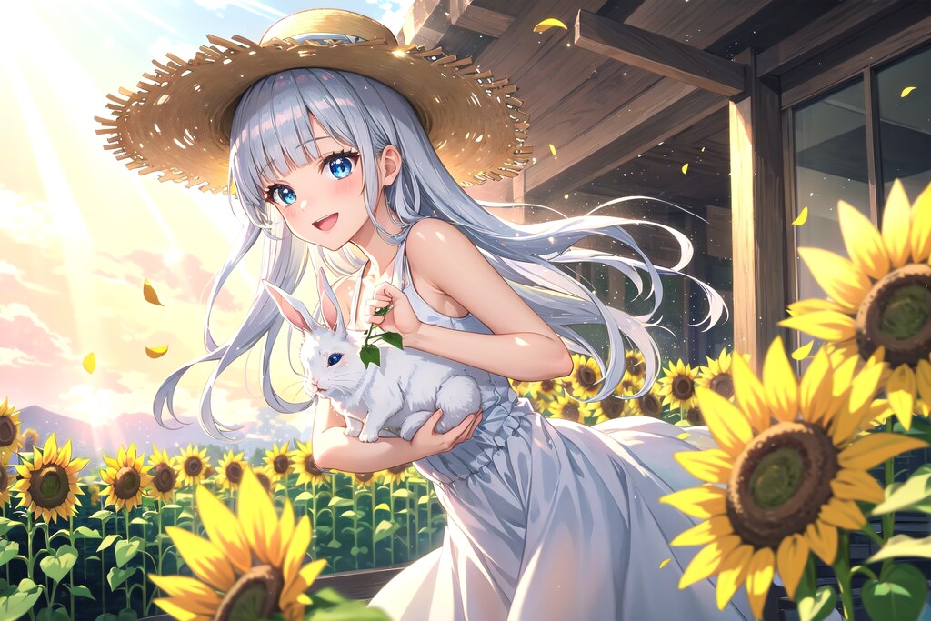 ひまわりのまなざし