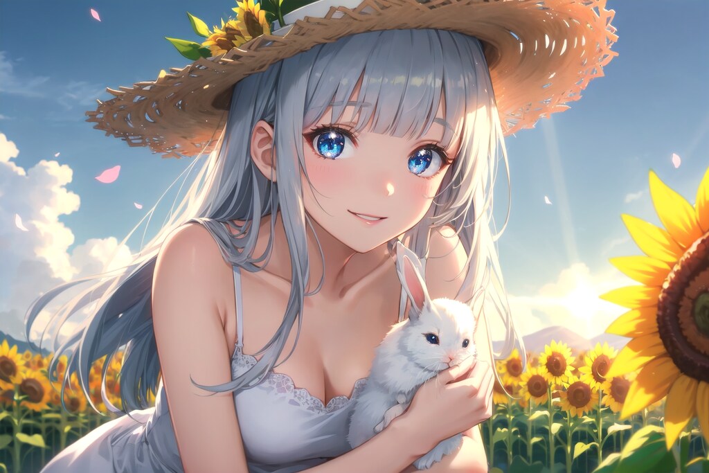 ひまわりのまなざし