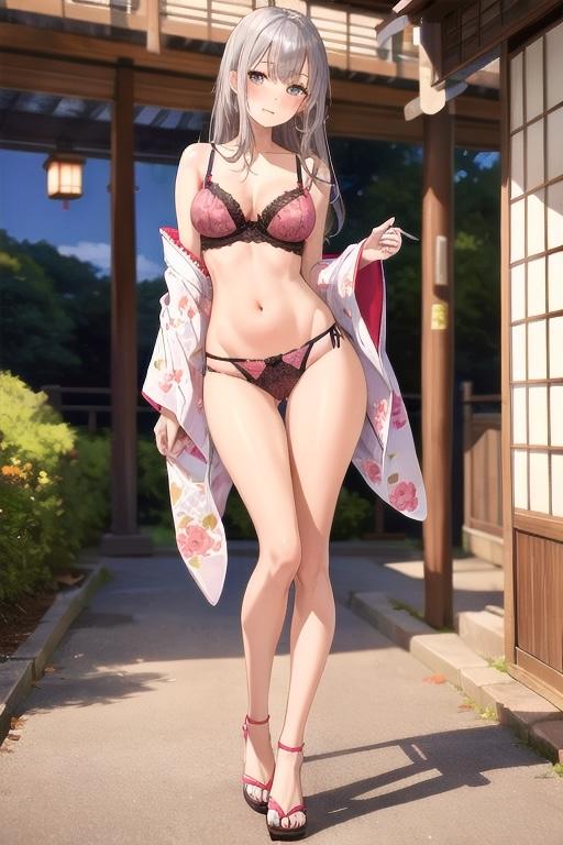 日本情緒と下着美女 🌸