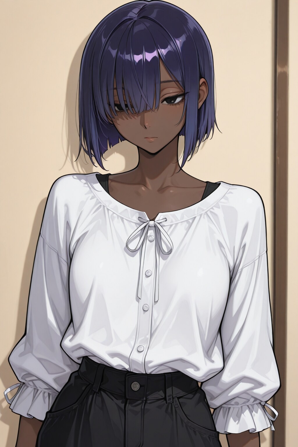 色黒の女性 21歳