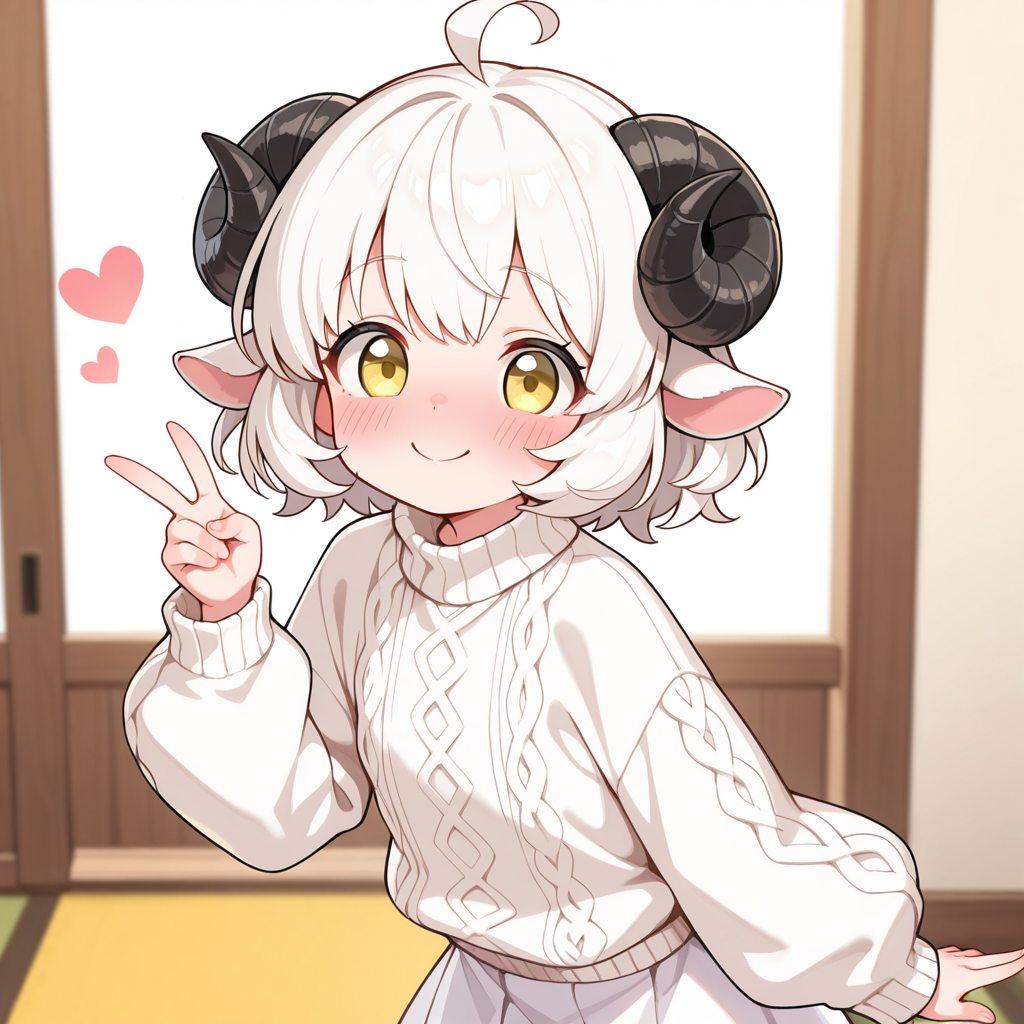 本当は仲良しのメイちゃんとねこちゃん♡