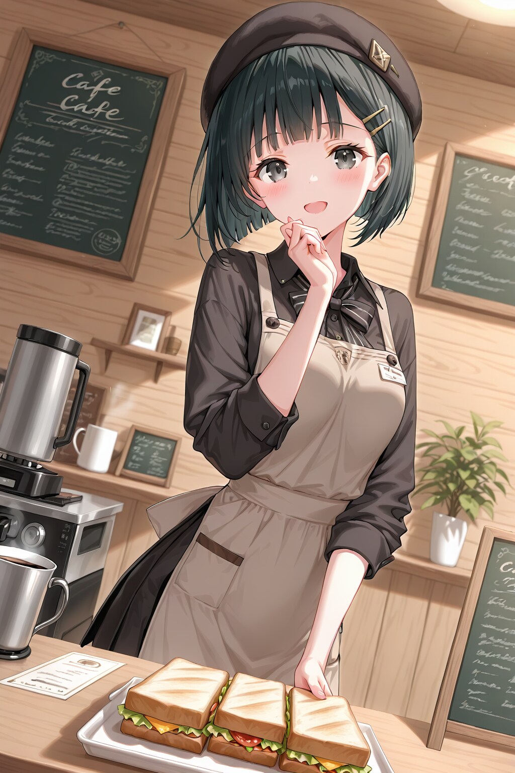 妹ちゃん✨カフェへようこそ‼️🥰☕️✨１１２ | の人気AIイラスト・グラビア