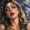 【習作：おっぱいを握ってもらう実験―死の女神ネクロリア】 4枚目