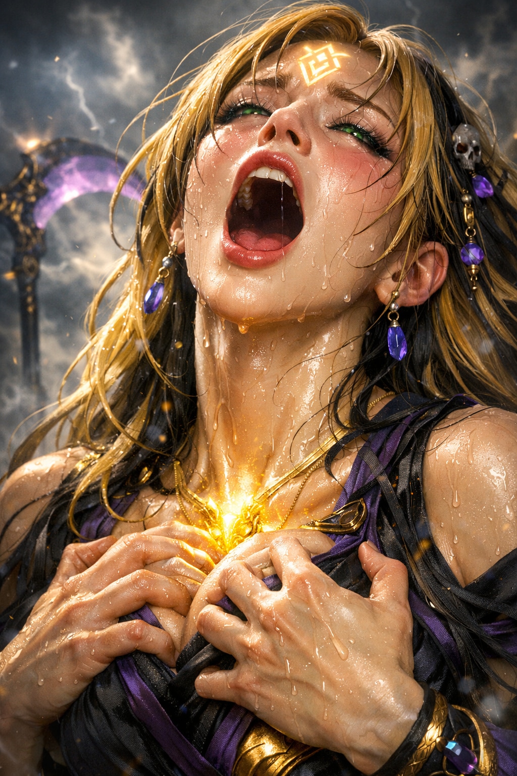 【習作：おっぱいを握ってもらう実験―死の女神ネクロリア】