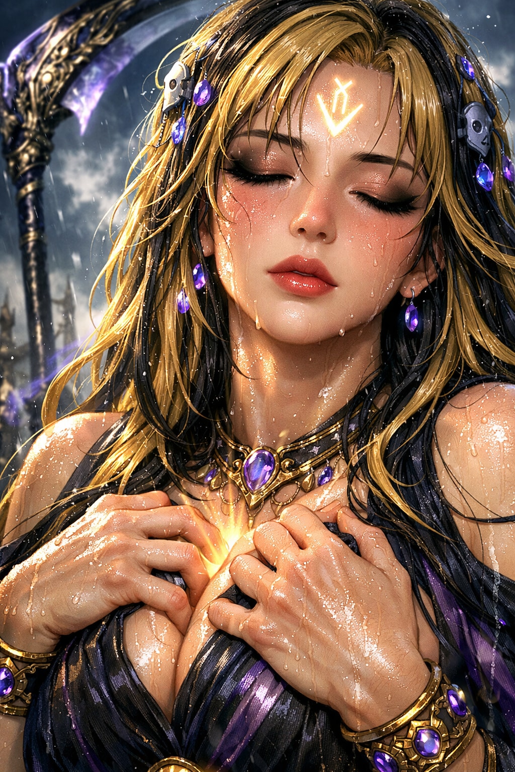 【習作：おっぱいを握ってもらう実験―死の女神ネクロリア】
