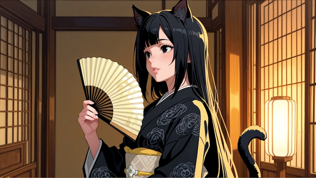 黒髪美人なヴィー