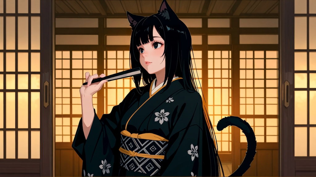 黒髪美人なヴィー