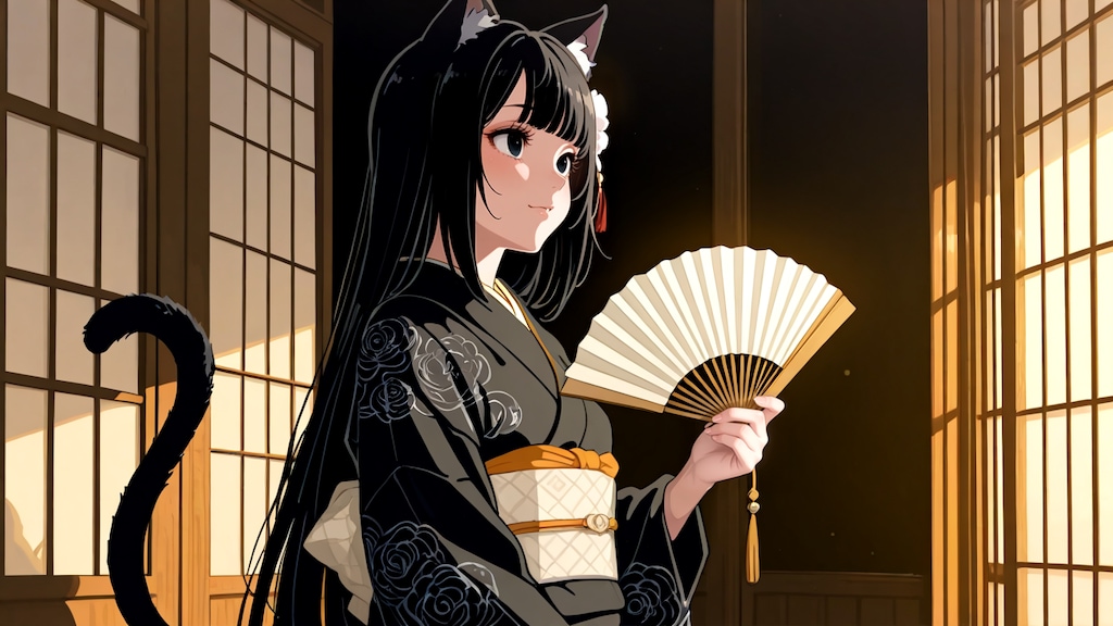 黒髪美人なヴィー