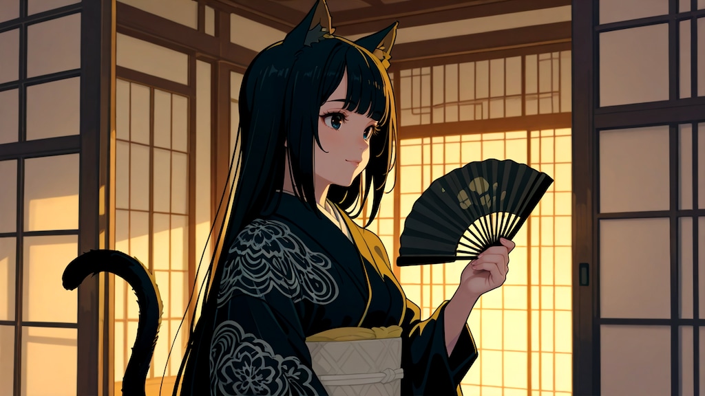 黒髪美人なヴィー