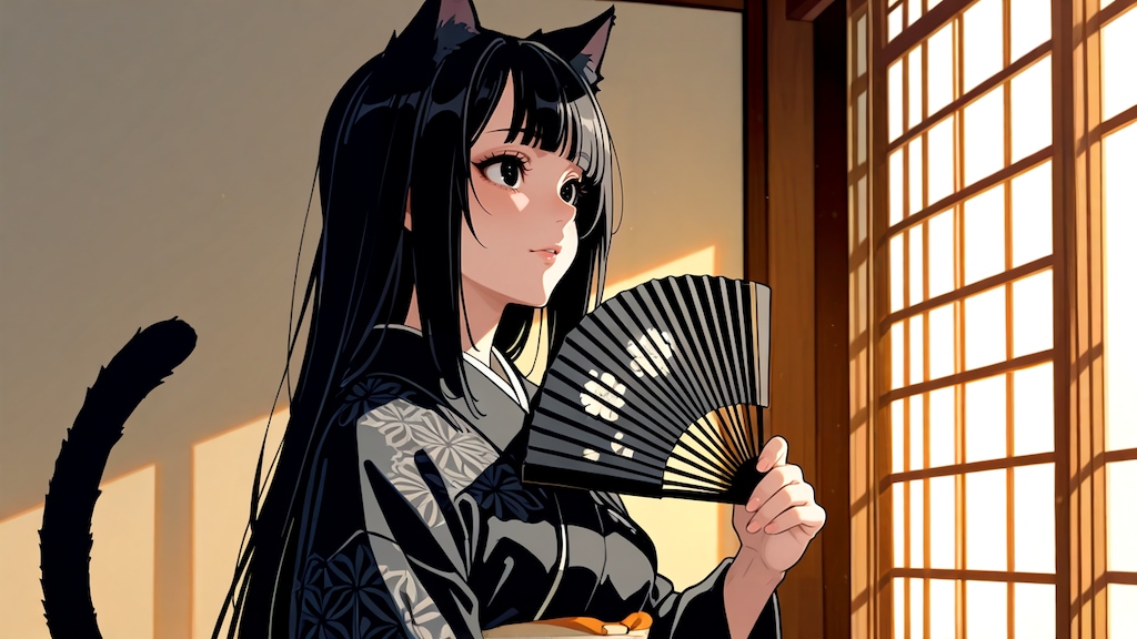 黒髪美人なヴィー