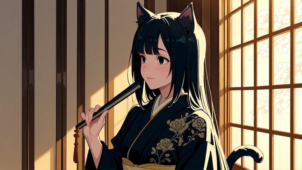 黒髪美人なヴィー