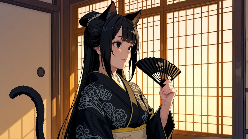 黒髪美人なヴィー