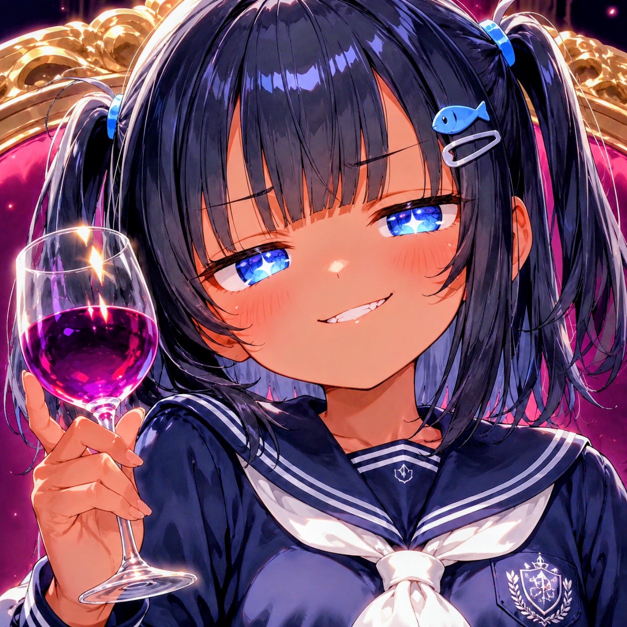 邪悪な笑みのこなつちゃん