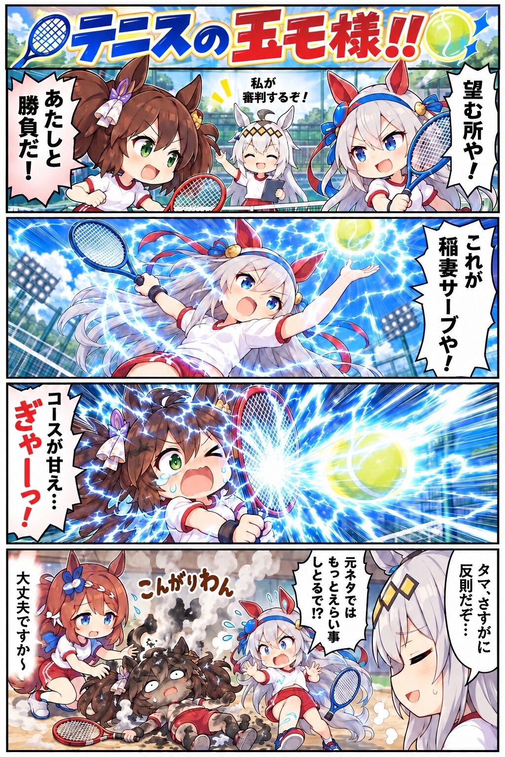 テニスの玉モ様 | の人気AIイラスト・グラビア
