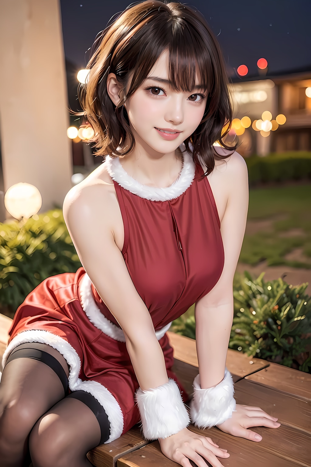 まどか先生@サンタコス