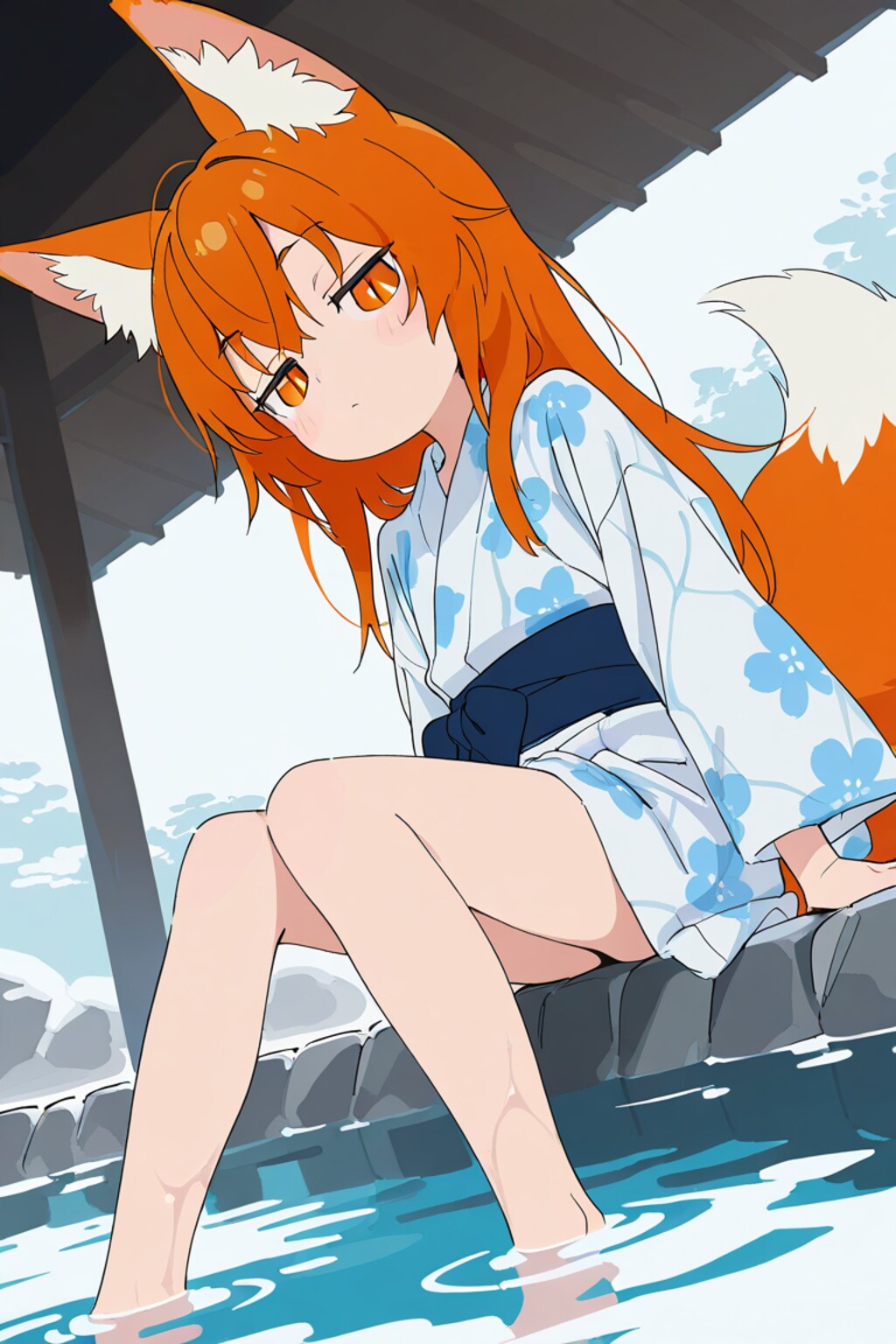 ジト目な狐娘さん