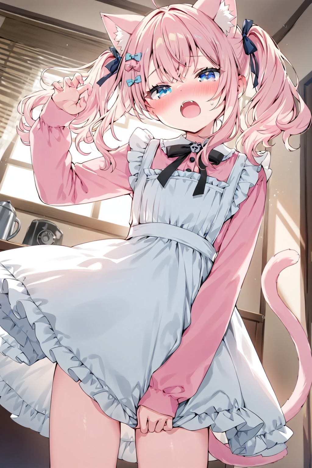 今日の猫耳ピンクちゃん
