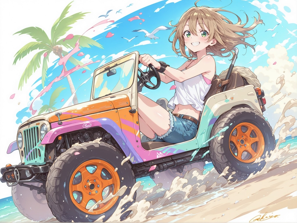 ドライビング娘