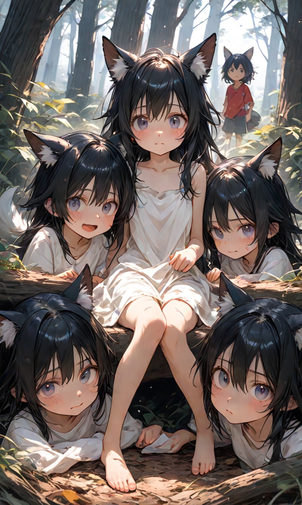 狼は多産（かな？）