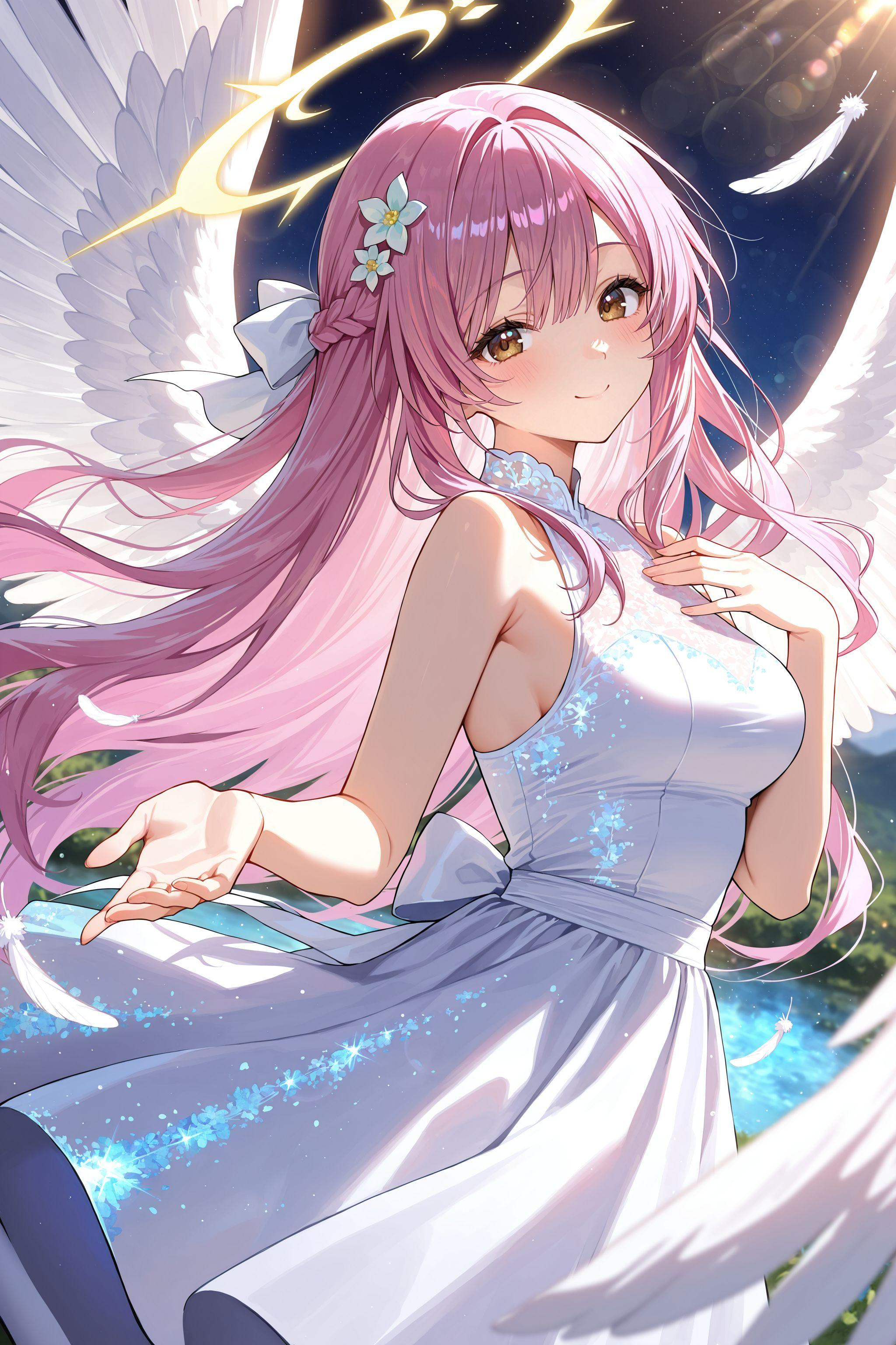 天使さん頑張ります | の人気AIイラスト・グラビア