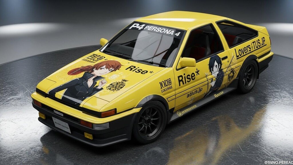 AE86ペルソナ4痛車