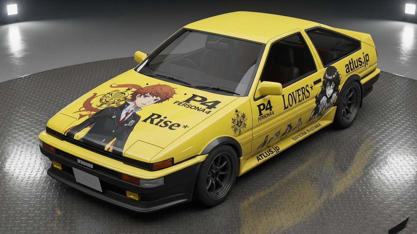 AE86ペルソナ4痛車 | の人気AIイラスト・グラビア