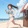 SEEKERで夏に駆けるミク 2枚目