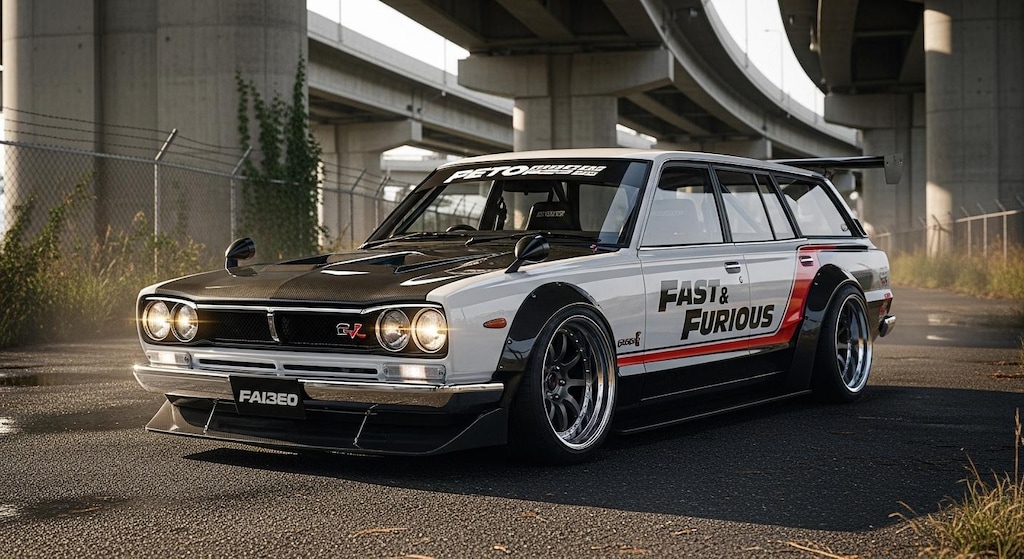 ワイルドスピードスカイライン2000GT-Rワゴン