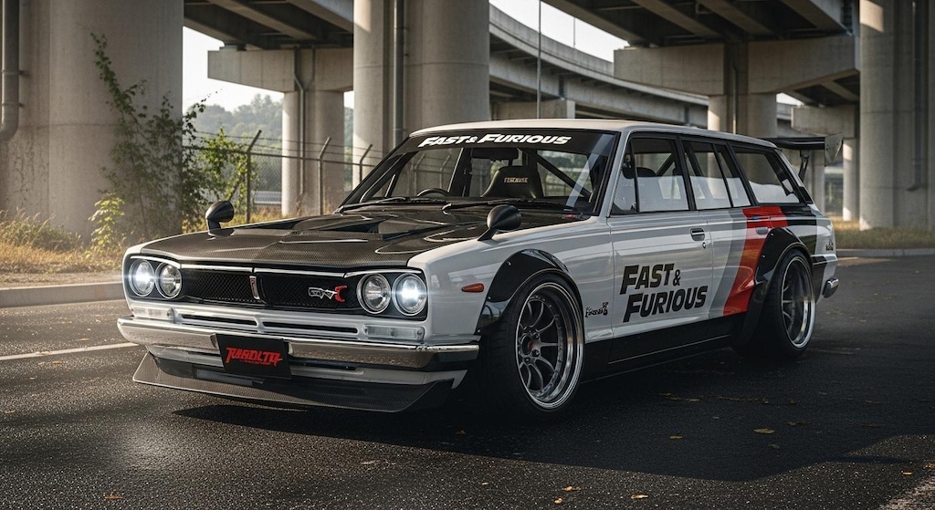 ワイルドスピードスカイライン2000GT-Rワゴン