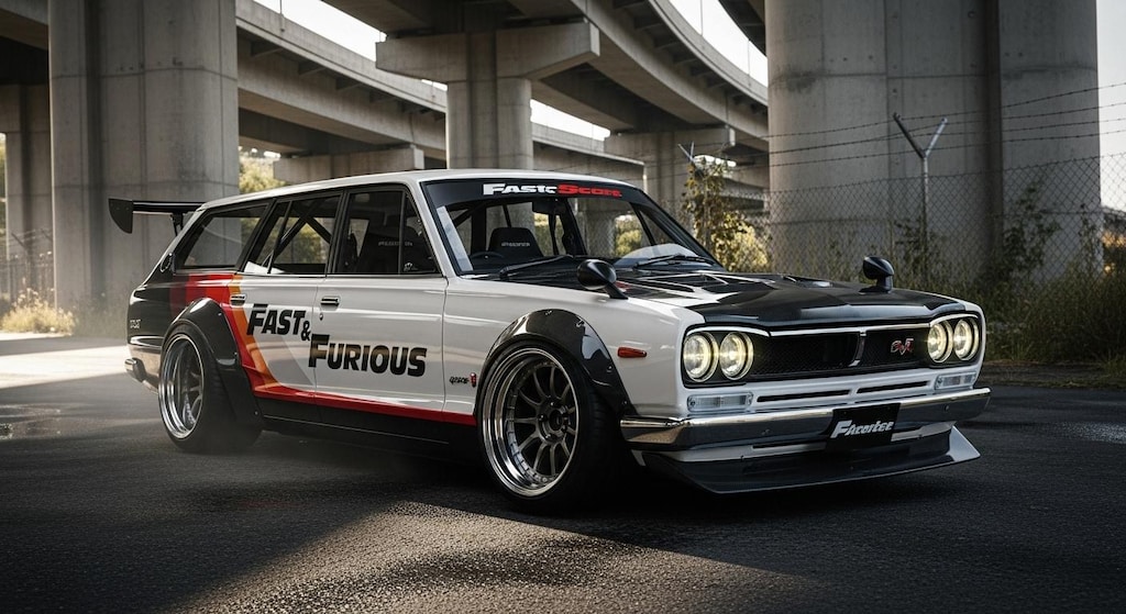 ワイルドスピードスカイライン2000GT-Rワゴン