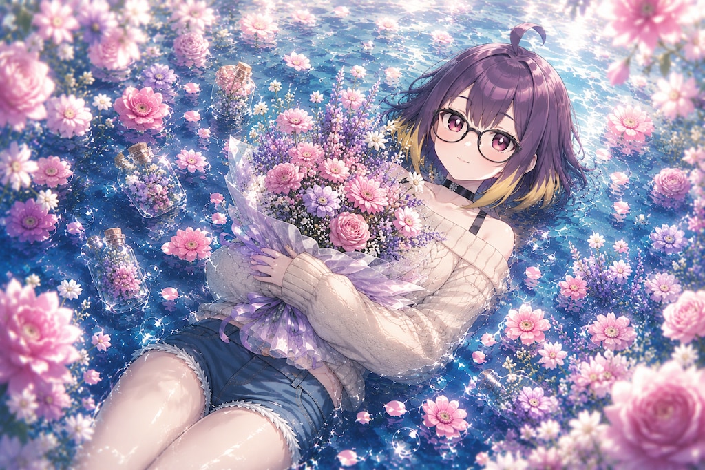 花を贈る